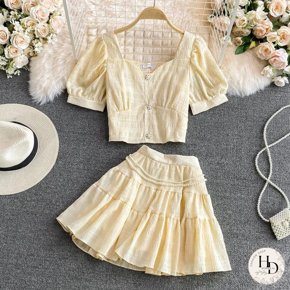 Sweet Short Two-Piece Set P15825