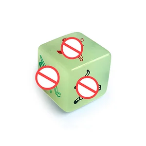 Luminous Fun Dice For Sexy Game