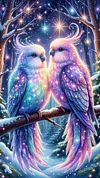 Luxury AB Velvet Diamond Painting Kit - Bird
