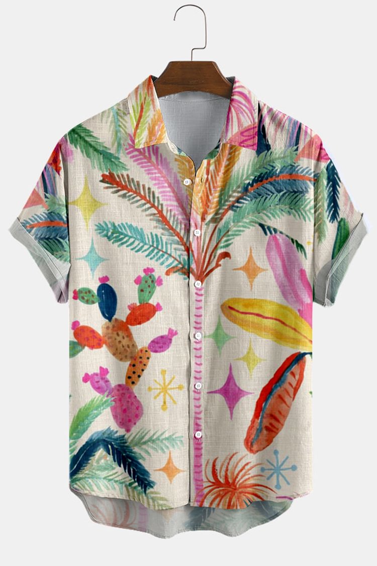 Tiboyz Fashion Men's Coconut Shirt
