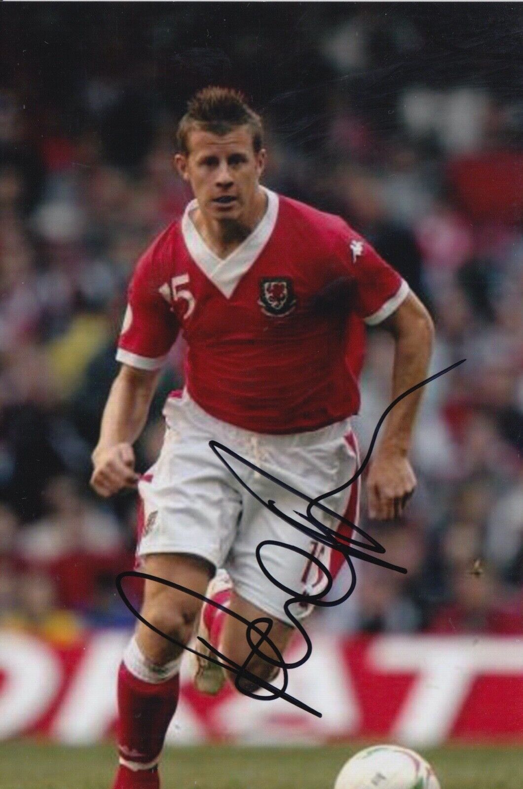 PAUL PARRY HAND SIGNED 6X4 Photo Poster painting - FOOTBALL AUTOGRAPH - WALES.