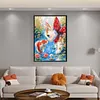 Cat Fish-11CT Stamped Cross Stitch 50*70cm/19.69*27.56in (Big Size) tapestrymarket