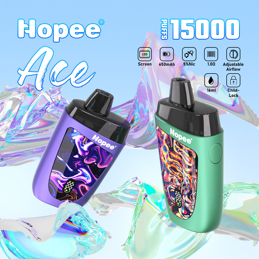 HOPEE ACE 15000 Puffs Disposable Vape Wholesale HOPEE CTYVape