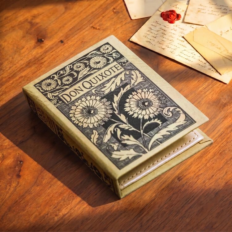 Don Quixote by Miguel de Cervantes Book Wallet