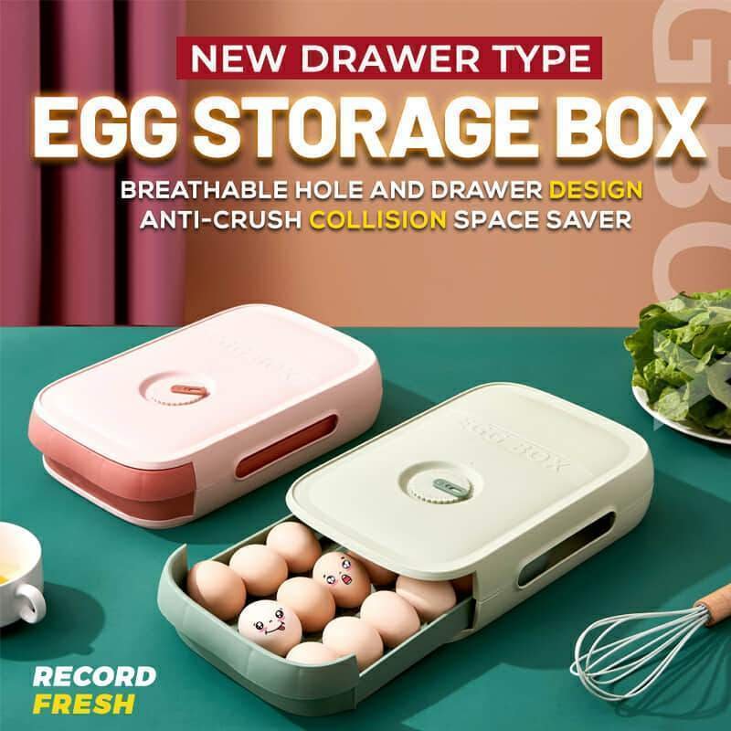 New Drawer Type Egg Storage Box（Halloween Hot Sale）