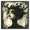 Crow Witch-11CT Stamped Cross Stitch 40*40cm