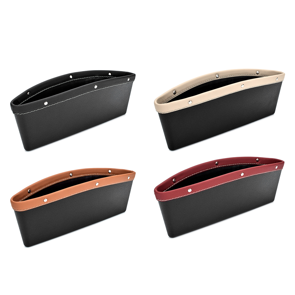 

Universal Car Seat Gap Storage Box Pocket Auto Seat Side Slit Organizer, Wine red, 501 Original