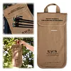 4/8 Pack Forged Steel Tent Pegs with Storage Bag Forged Steel Stakes for Camping