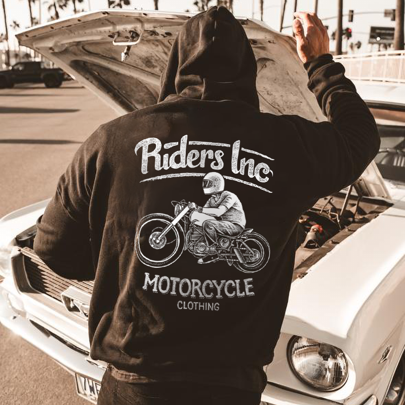 Riders motorcycles fashion designer hoodie - Krazyskull