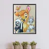 Lapin Disney-peinture diamant rond-40*50cm