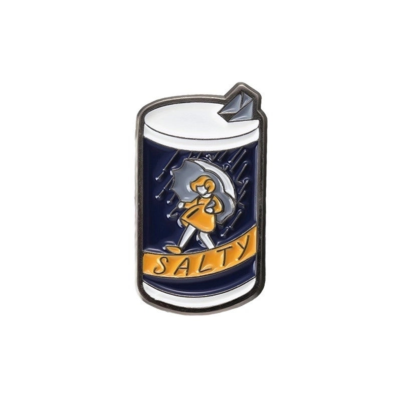 Cartoon Style Minimalist Pin Letter Star Heart Shape Zinc Alloy Stoving Varnish Unisex Brooches