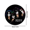 Kiss - Round Vintage Metal Signs - 30*30cm - Music