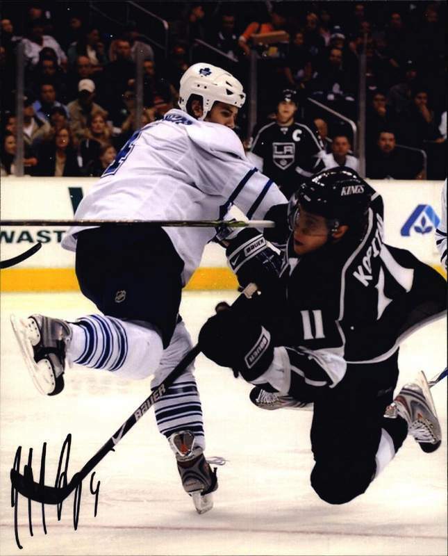 Jeff Finger signed NHL hockey 8x10 Photo Poster painting W/Cert Autographed A0001