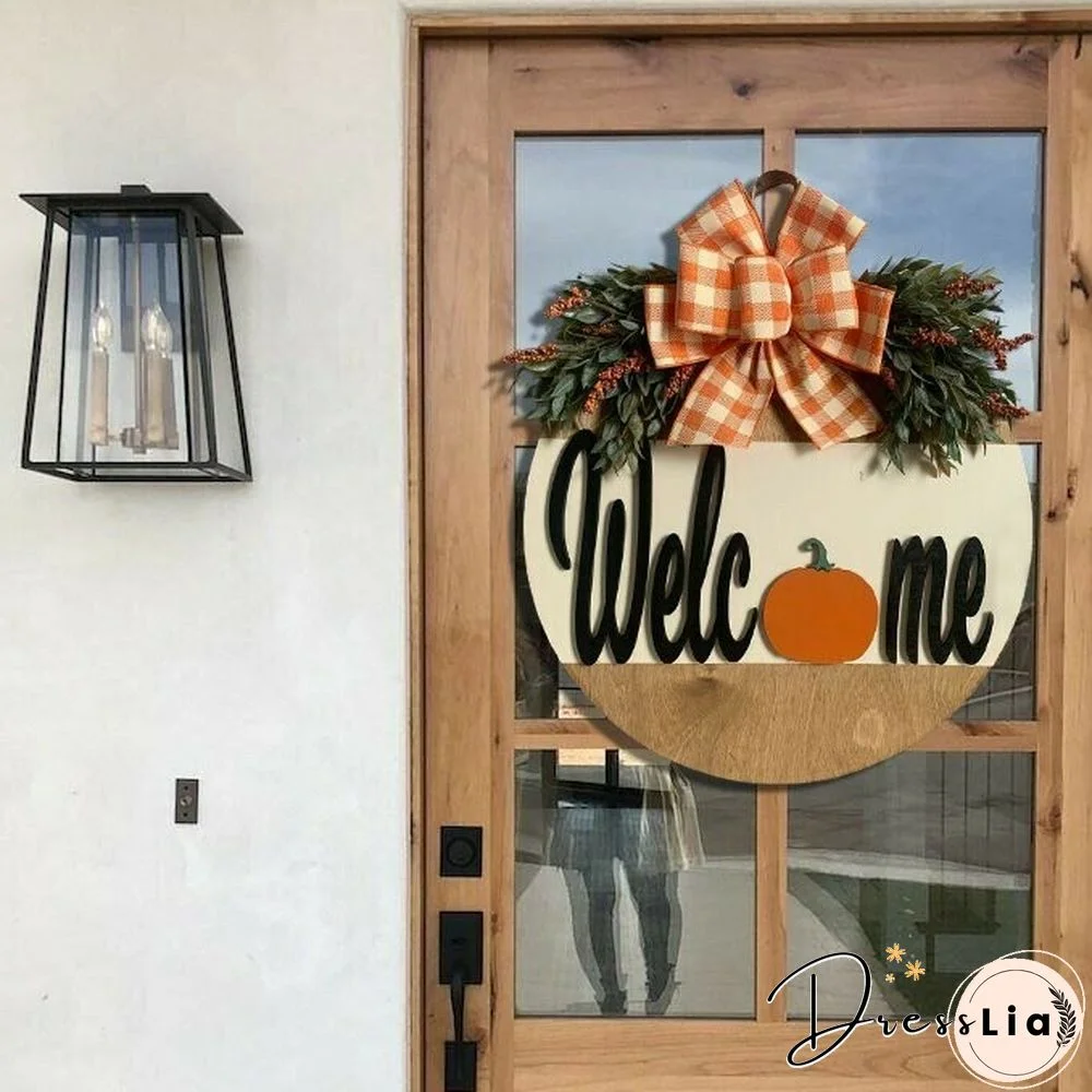 New Fall Door Hanger-Autumn Nature Decoration