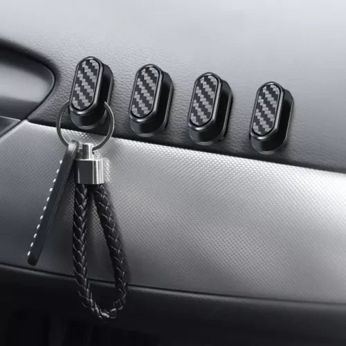 Dronehint 4x Car Interior Parts Dashboard Mount Hooks Holder Clips Black Car Accessories (For: Acura) Parts