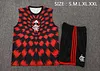 2025/2026 Flamengo Pre-Match Training Red Black Vest+Shorts Football1:1 Thai Quality