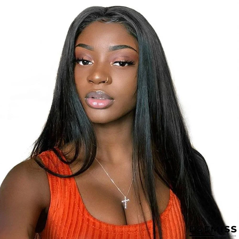 Long Straight Wigs African Fashion Chemical Fiber Headgear | EGEMISS
