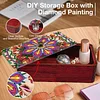 Mandala DIY Diamant Kunst Holz Aufbewahrungsbox Diamond Painting Aufbewahrungsbox