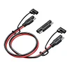 Battery Charging Cable SAE To SAE 16 AWG Solar Plug Cord Car Extension Cable