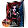 Diamond Painting-DIY Full Round Drill Horror Girl(40x50cm)