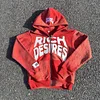 Desire Casual Street Vintage Zip Hoodie