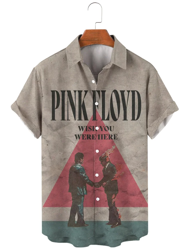 Teecade Teecade Pink Floyd Art Print Shirt