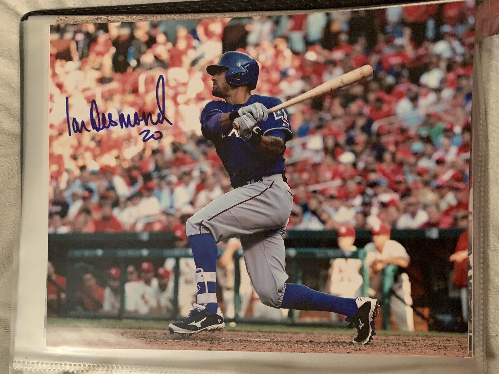 ian desmond Signed 8x10 Photo Poster painting