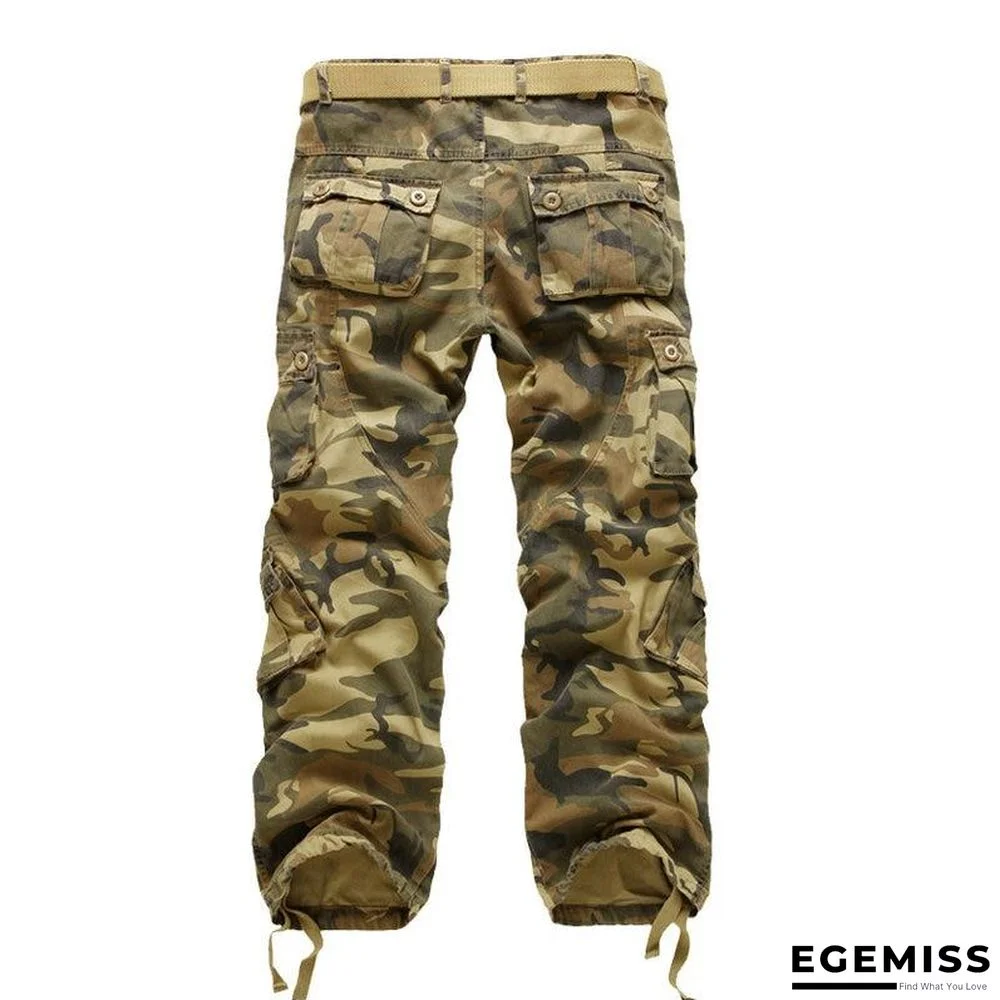 Men Cotton Cargo Pants Men Military Style Tactical Workout Straight Men Trousers Casual Camouflage Man Pants | EGEMISS