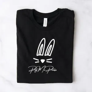 pornhint Pornhint Peg Me Please Unisex Cotton Tee in Black | Kink | BDSM | Mature | Submissive Gift | Dominatrix | Fetish | Femdom | Birthday