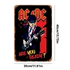 AC/DC - Vintage Metal Signs - 20*30cm/30*40cm - Music