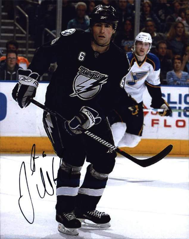 Josef Melichar signed NHL hockey 8x10 Photo Poster painting W/Cert Autographed A0004