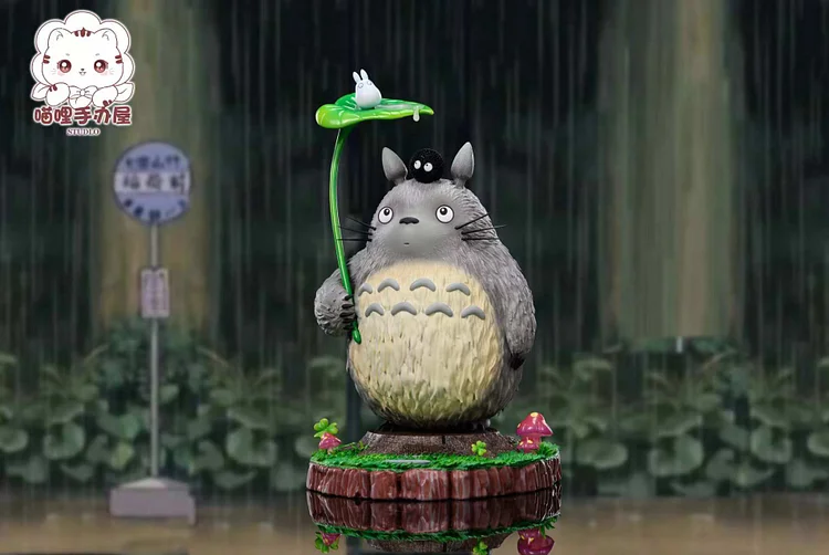 MiaoLi Studio – My Neighbor Totoro - Totoro in The Rain  - Statue (GK) -