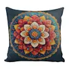 Mandala-11CT Stamped Cross Stitch Pillowcase 45*45cm