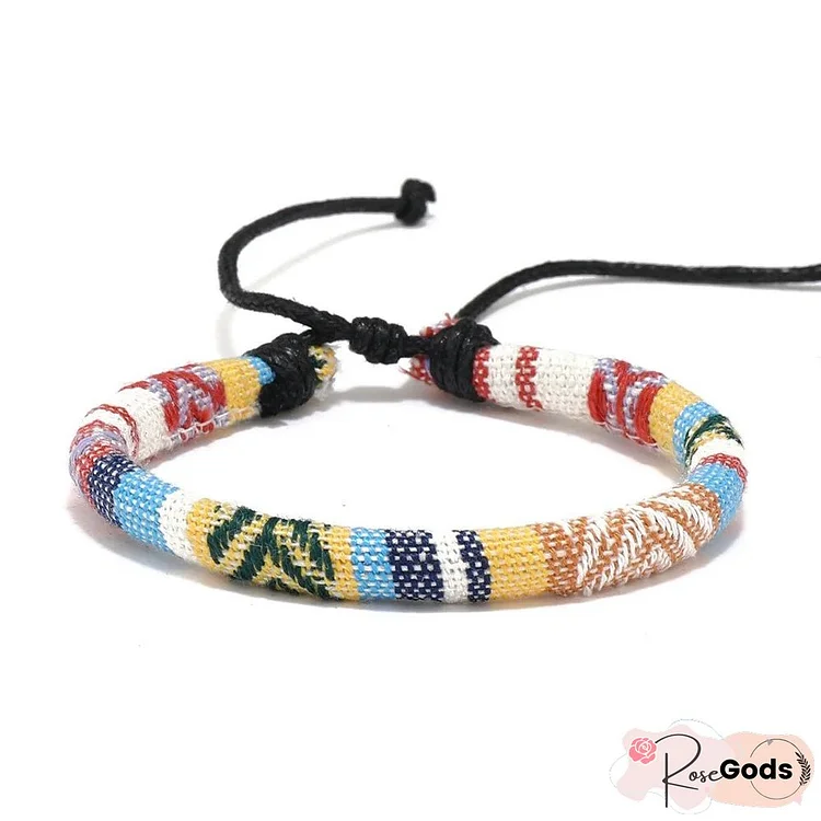 Nepal Ethnic Bohemia Rope Bracelet Men Women Fabric Fil Tissu Bracelet For Men Wristbands Pulseras Hilo Tela Hombre