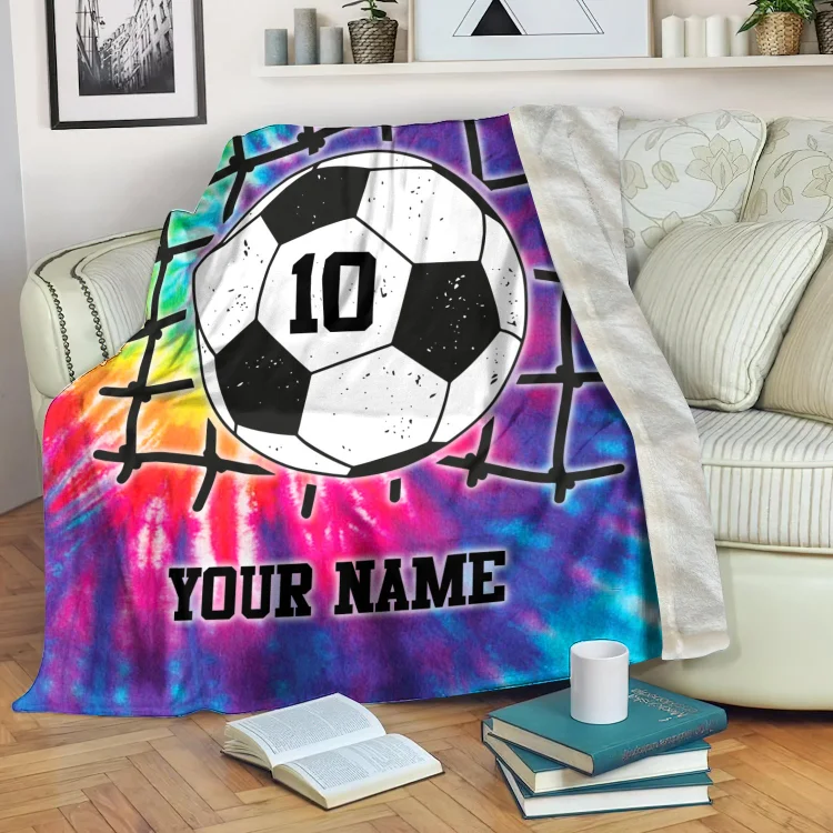 Personalized Soccer Blanket For Comfort & Unique|BKKid252