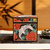 [New 10cm] Erbao New Chinese Style Moisture-proof and Mildew-proof Exquisite Retro Tea-Awakening Storage Box