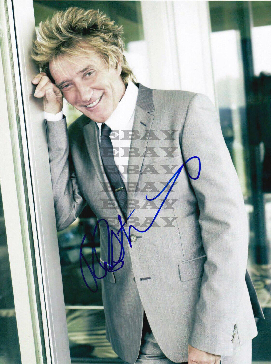 ROD STEWART Autographed Signed 8x10 Photo Poster painting Reprint