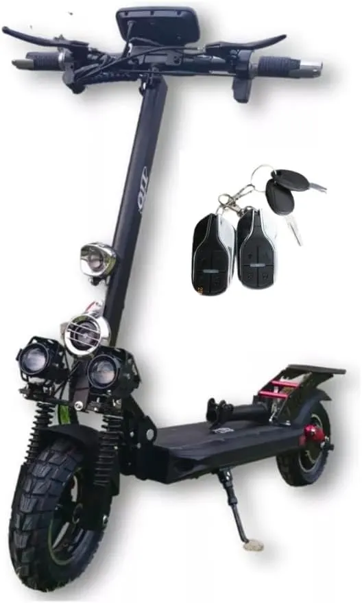 TIO T01 Pro Scooter el&eacute;ctrico Adulto con Asiento Plegable y Potencia m&aacute;xima de Motor de 1135w hasta 56/km de Velocidad (48v,13AH)