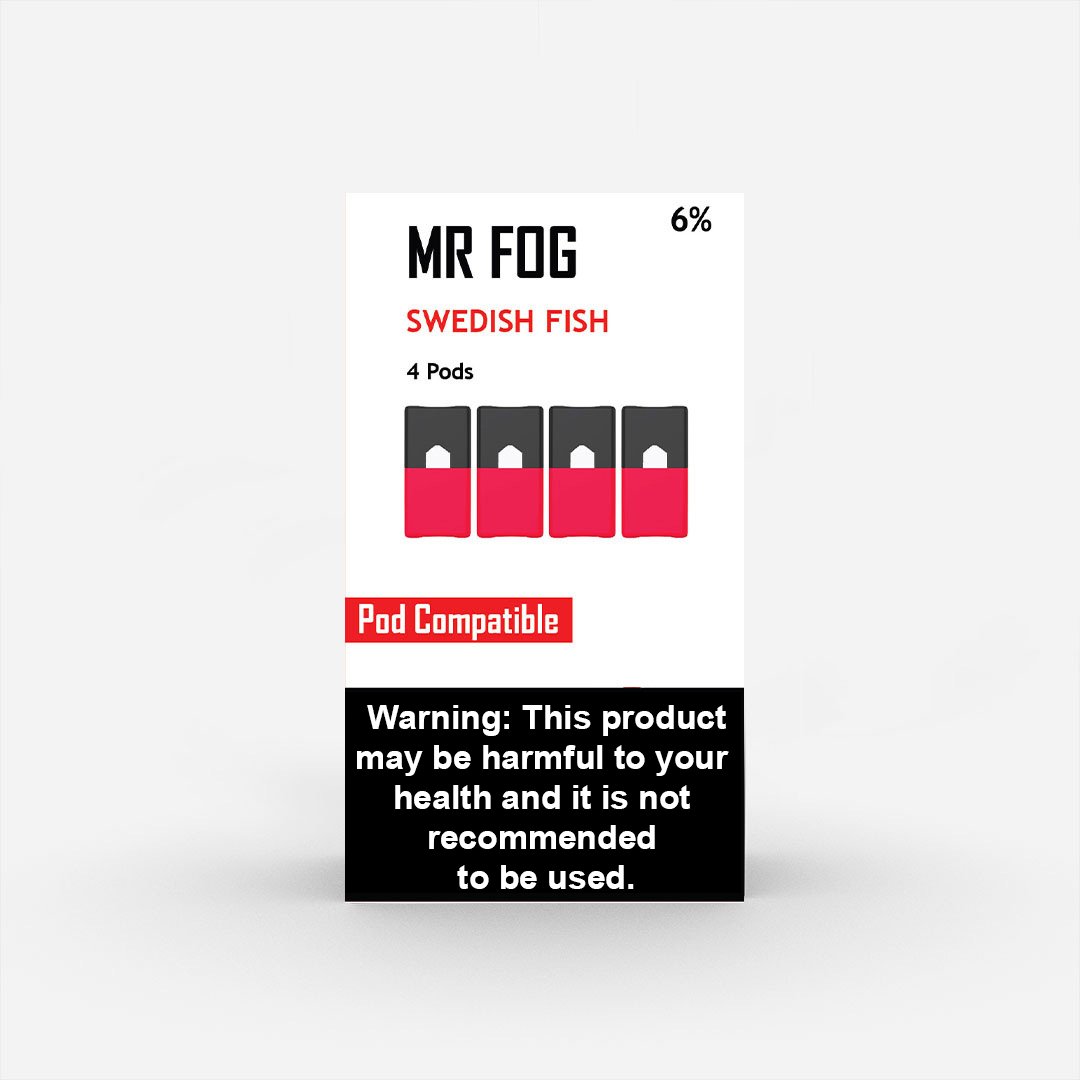 MR FOG PODS PACK OF 4 Swedish Fish