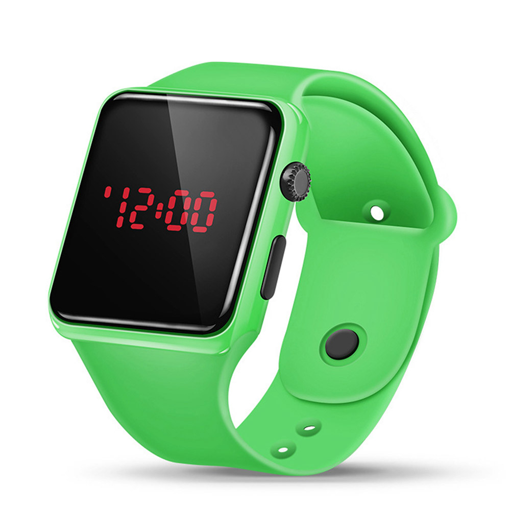 

Sports Led Electric Watch Adult Kids Silicone Strap Led Digital Wristwatch, 501 Original