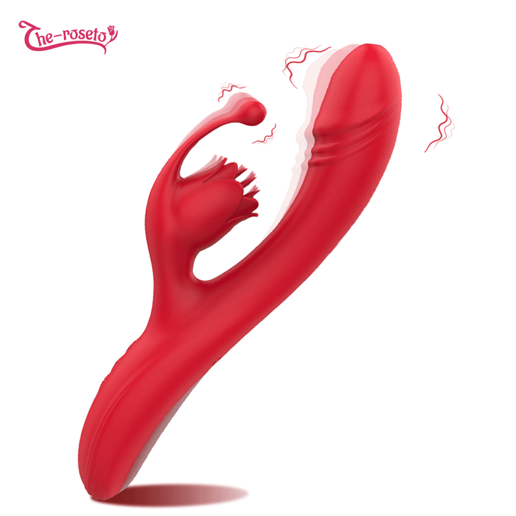 Rose Crown 3-in-1 Heating Tongue-licking Vibrator