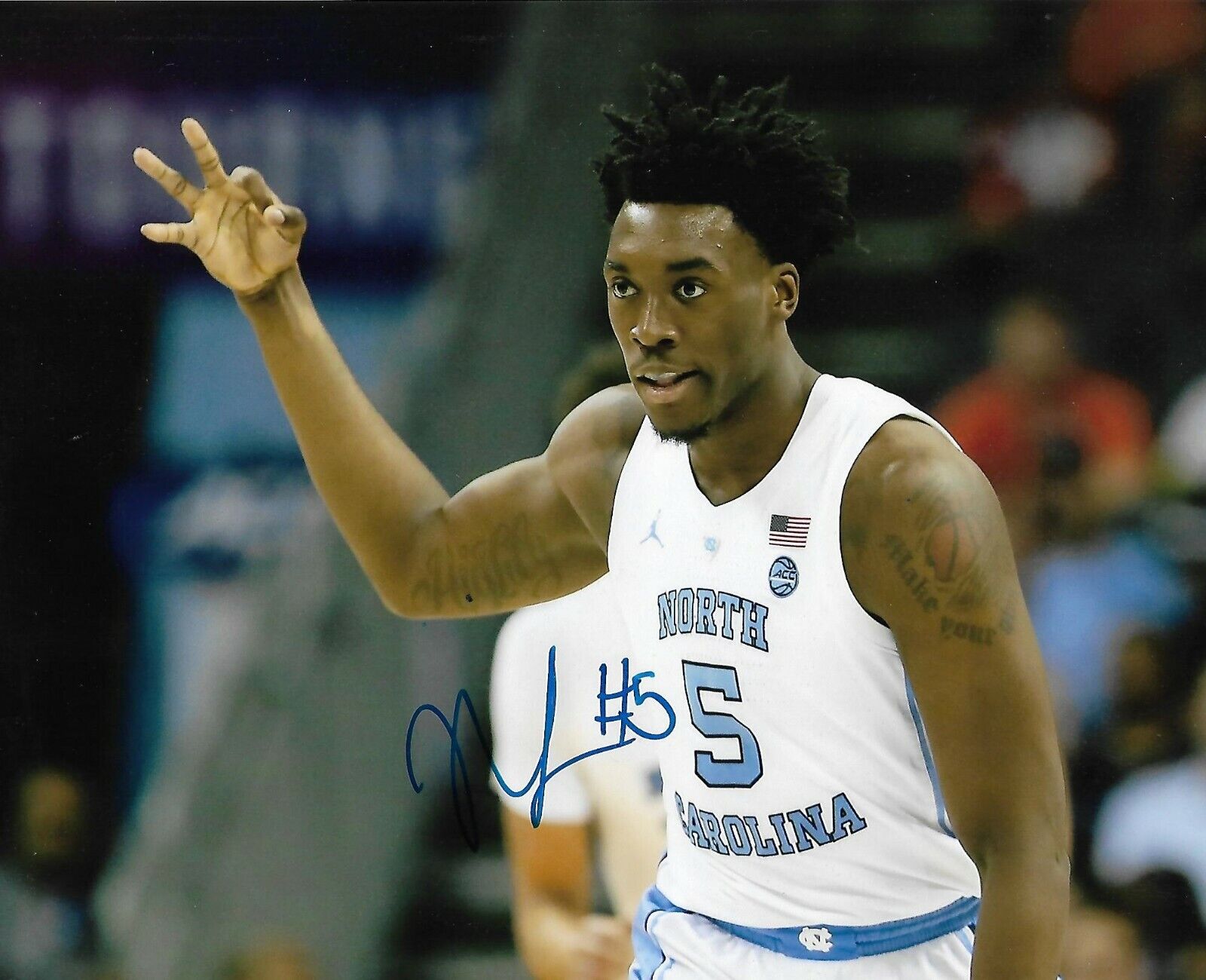 NASSIR LITTLE signed autographed NORTH CAROLINA TAR HEELS 8X10 Photo Poster painting w/ COA