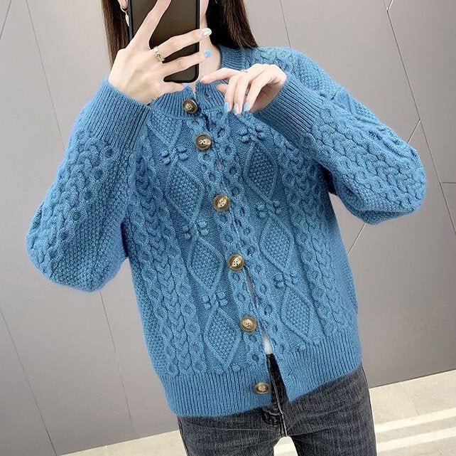 Solid Shift Long Sleeve Casual Sweater