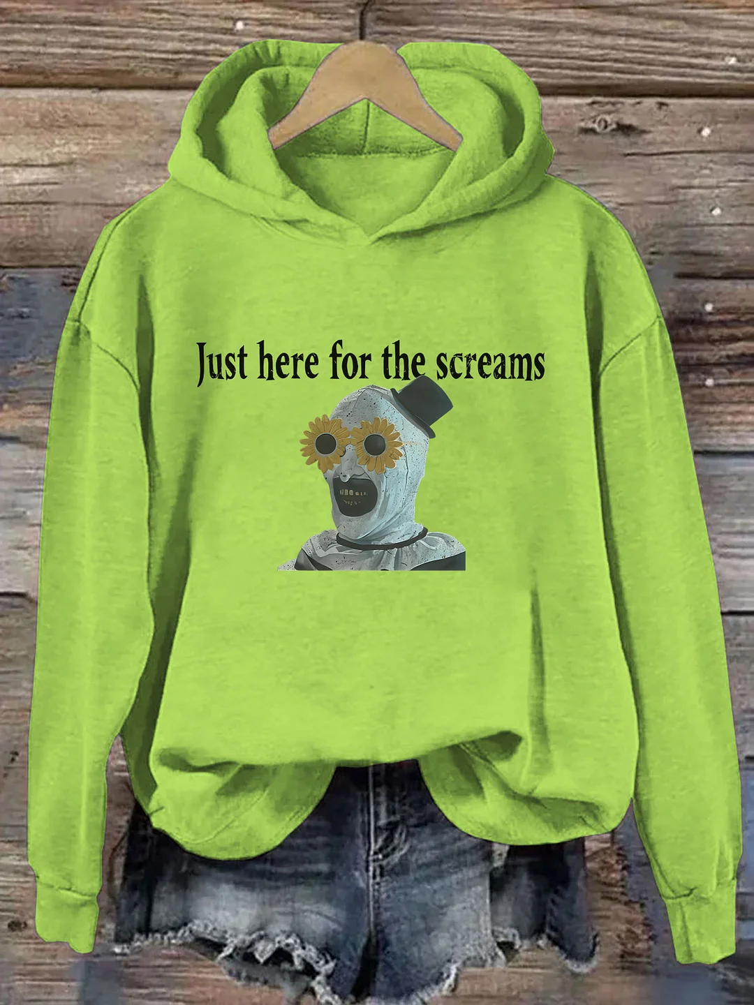 Just Here For The Screams Hoodie
