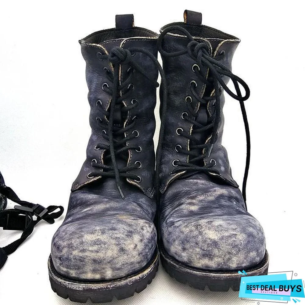 Vintage Outdoor Military Boots
