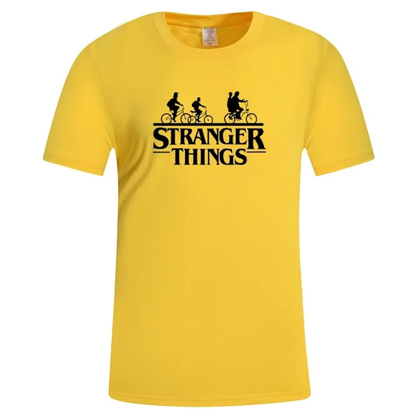 New Fashion Women And Men Stranger Things T-Shirt Friends Printed Short Sleeve Casual Graphic Tee Shirts Tops
