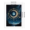 Moon-14CT Stamped Cross Stitch 40*60cm