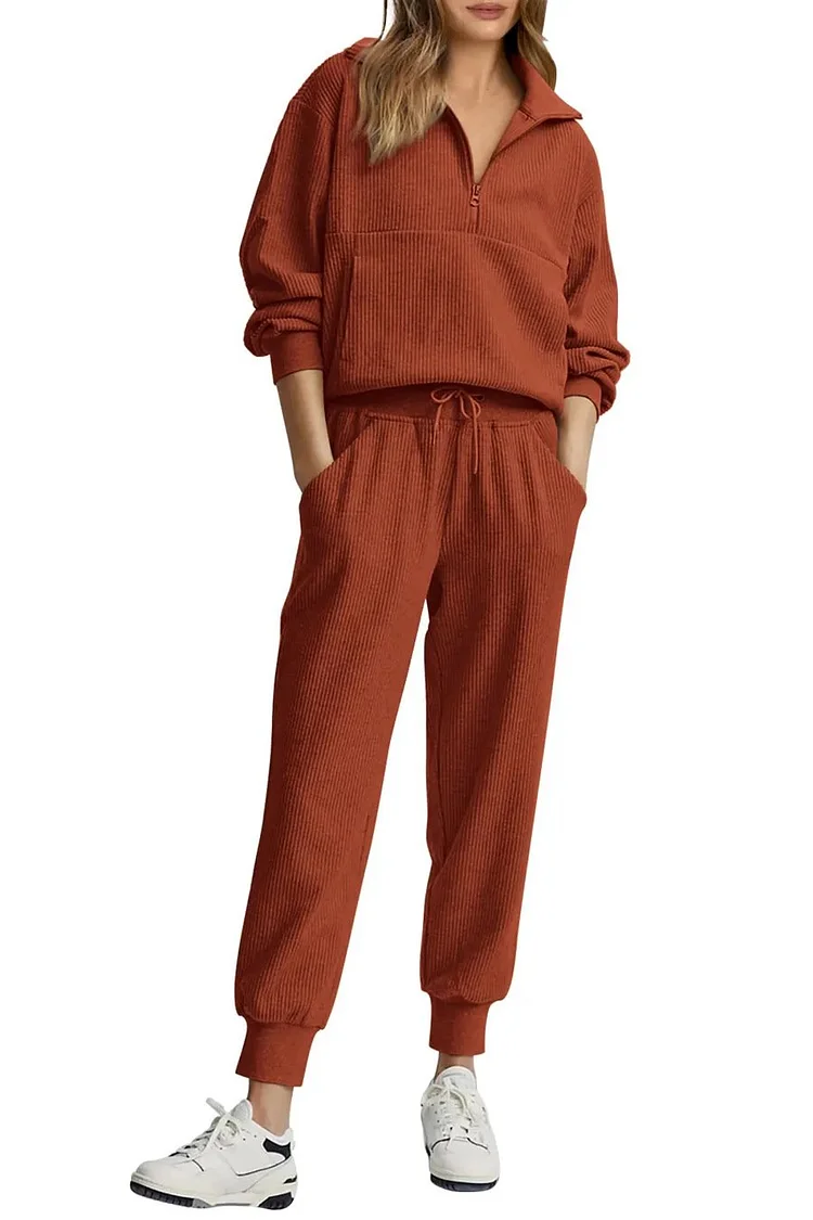 LIMITED TIME SALE 🔥 Women's 2-Piece Fall Tracksuit Set