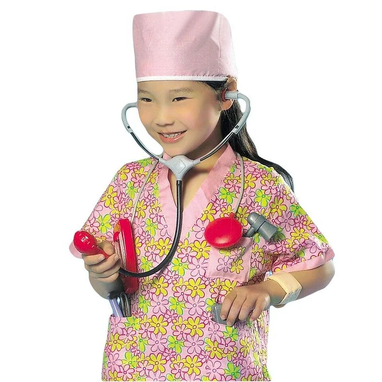 Cosplay Doctor Nurse Kids Costume Halloween Uniform-elleschic