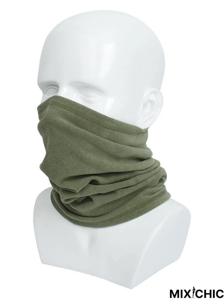 Plain Scarf   Autumn and winter scarf   Outdoor sports  Running and cycling  Windproof scarf